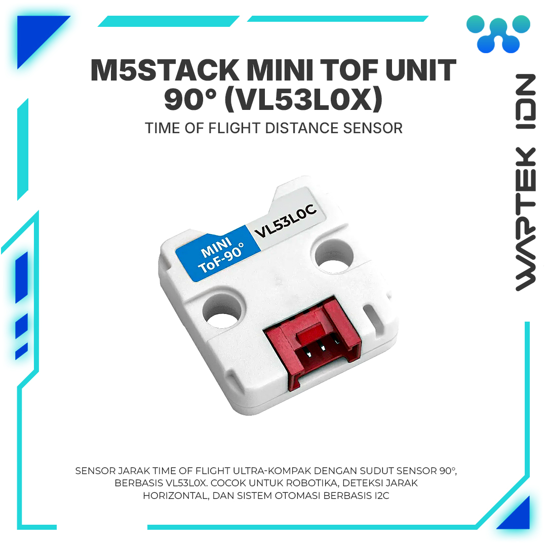M5Stack Mini ToF Unit in 90 Degree (VL53L0CXV0DH)